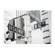 Broadway Postcards