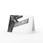Broadway Sign Greeting Card