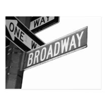 Broadway Sign postcards