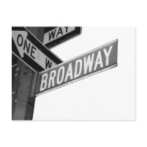 Broadway Sign Post Cards