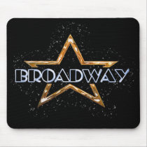 Broadway Star mousepads by davzke Broadway Star mousepads