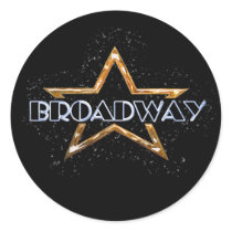 Broadway Star stickers