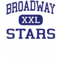 Broadway - Stars - High - San Jose California t-shirts