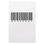 broadway personalized stationery