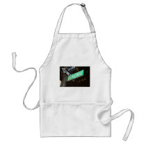 Broadway Street Sign Aprons