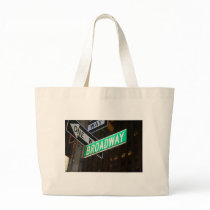 Broadway Street Sign Canvas Bag