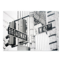 Broadway Times Square Print