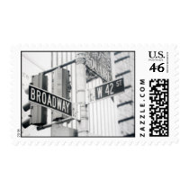 Broadway Times Square Stamp