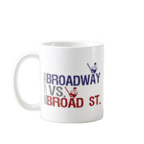 Broadway vs Broad St mugs