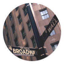 Broadway/Wallstreet stickers