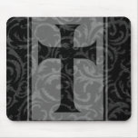 Brocade Gothic Cross mousepads