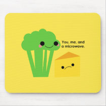 Broccoli and Cheese mousepads