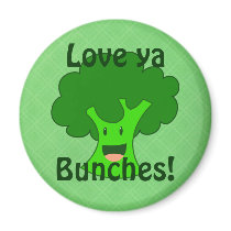 Broccoli Bunch magnets