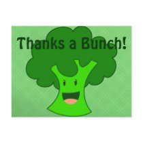 Broccoli Bunch postcards by Customizables Broccoli Bunch postcards