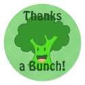 Broccoli Bunch stickers