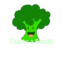 Broccoli Bunch t-shirts