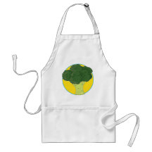 Broccoli Graphic Aprons