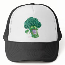 broccoli trucker hat
