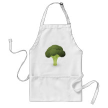 Broccoli illustration aprons