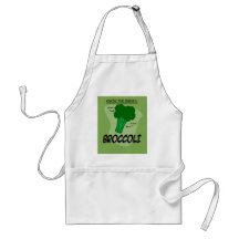 Broccoli is the Enemy! Aprons