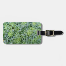 Broccoli Macro Custom Luggage Tag