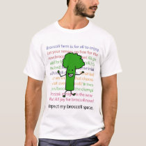 Broccoli Mania t-shirts