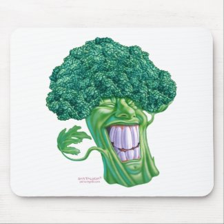 broccoli mousepad