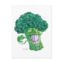 broccoli post card