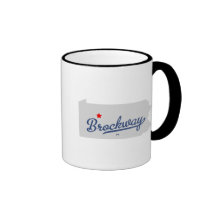 Brockway Pennsylvania PA Shirt Coffee Mugs