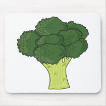 Brocolli mousepads