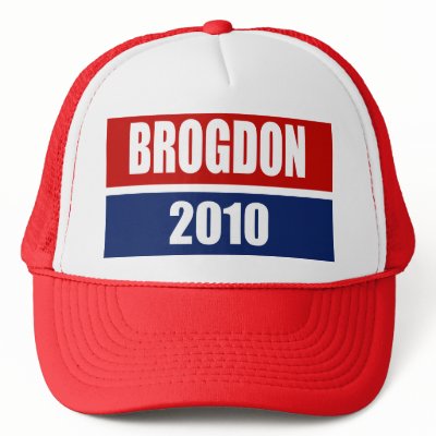 BROGDON 2010 TRUCKER HATS by Politicaltshirts