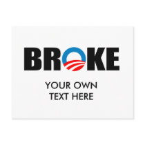 BROKE POSTCARDS