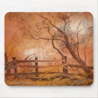 brokem fence mousepad