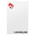 BROKEN 2 LESS DERAILLEURS PERSONALIZED STATIONERY