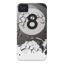Broken and Cracked 8 Ball Case-mate Iphone 4 Cases