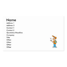 Broken Arm Player Business Card