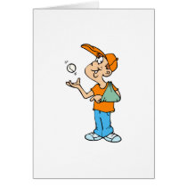 Broken Arm Player Greeting Card