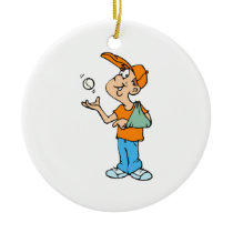 Broken Arm Player Christmas Ornament