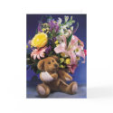 Broken Arm Teddy Bear Card