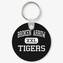 Broken Arrow - Tigers - High - Broken Arrow keychains by customteamsportswear Broken Arrow - Tigers - High - Broken Arrow keychains
