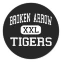 Broken Arrow - Tigers - High - Broken Arrow stickers