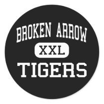 Broken Arrow - Tigers - High - Broken Arrow stickers by customteamsportswear Broken Arrow - Tigers - High - Broken Arrow stickers