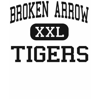 Broken Arrow - Tigers - High - Broken Arrow Tshirt by customteamsportswear