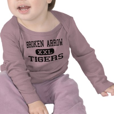 Broken Arrow - Tigers - High - Broken Arrow Tee Shirt by customteamsportswear