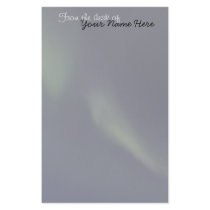 Broken Aurora; Customizable Stationery Design