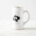 Broken Beer Stein mugs by screwballgraphics Broken Beer Stein mugs