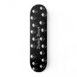 Broken Bones Shape Skulls Skate Decks