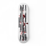 Broken bones skate deck