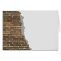 Broken Brick Wall Card