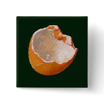 BROKEN EGG SHELL: ART: REALISM buttons by joyart BROKEN EGG SHELL: ART: REALISM buttons